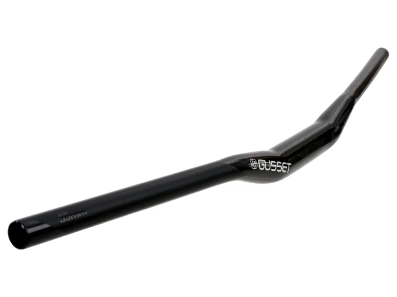 Gusset S2 Riser Bars 7050 Alloy 35mm Clamp 800mm Wide in Black-1