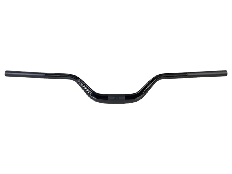 Gusset S2 Riser Bars 7050 Alloy 35mm Clamp 800mm Wide in Black