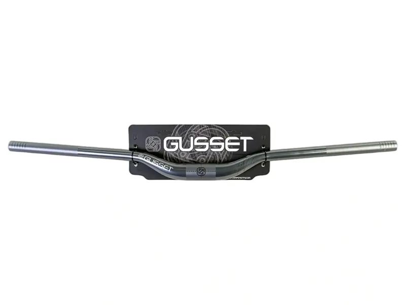 Gusset S2 Riser Bars 7050 Alloy 800mm 35mm Clamp in MJ Signature Grey-1