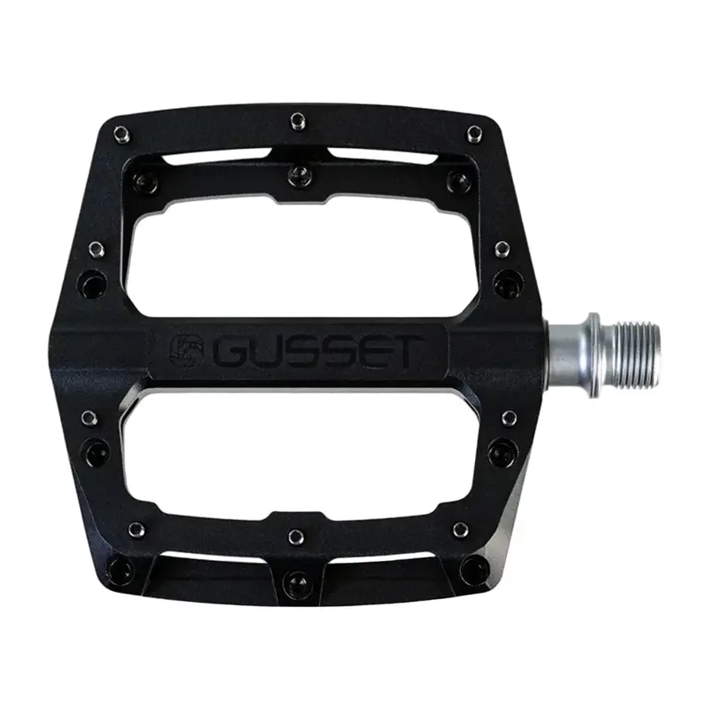 Balfes Bikes Gusset Slim Jim CNC Low Profile Platform Pedal 9/16 in Stealth Black | Free postage over £30, £10 off first order, price match & 0% finance.