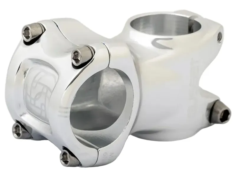 Gusset Staff Stem +/-5 Deg Alloy 31.8mm in Silver