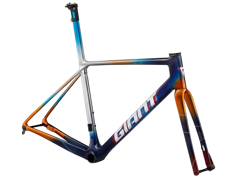 Giant TCR Advanced SL Road Frameset 2025 in Maraya Blue-1