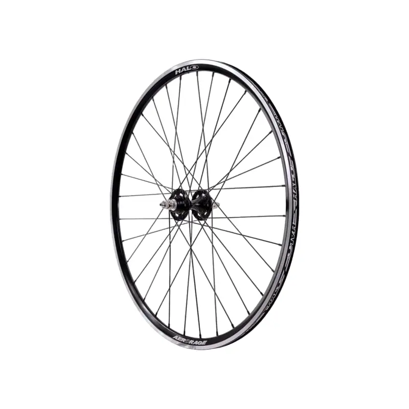 Balfes Bikes Halo Aerorage Track 700C Rim Brake Fixed Rear Wheel in Black | Free postage over £30, £10 off first order, price match & 0% finance.