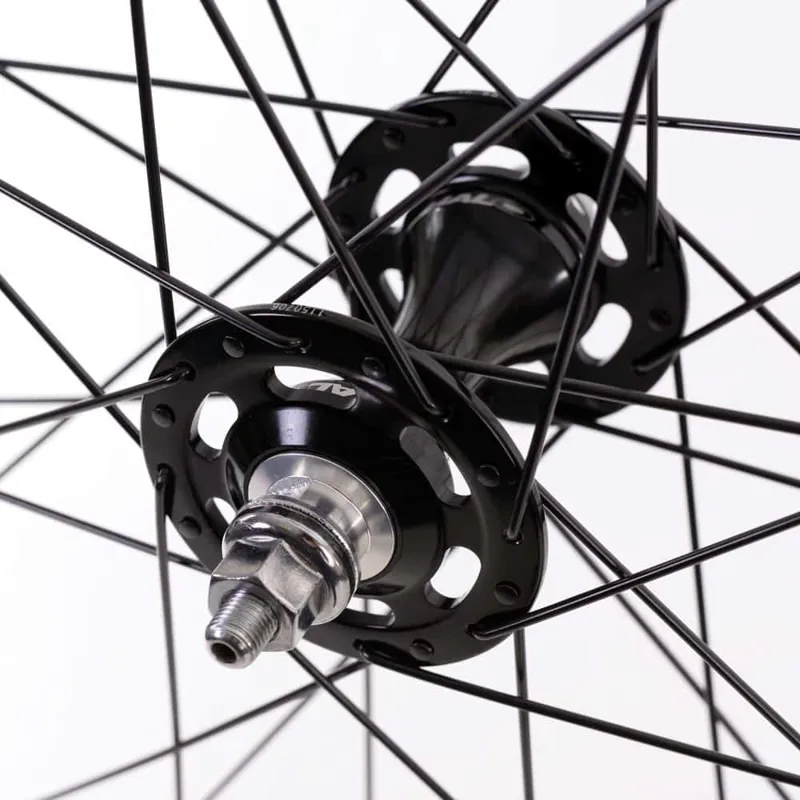 Halo Aerorage Track 700c Fixed/Freewheel Rear Wheel in Black-1