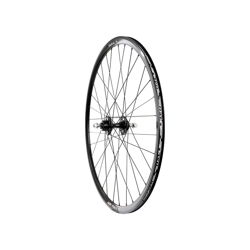Balfes Bikes Halo Aerotrack 700c 32H Fixed-HG/Freewheel Rear Wheel in Black | Free postage over £30, £10 off first order, price match & 0% finance.