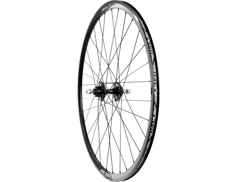 Balfes Bikes Halo Aerotrack 700c Rear Wheel Fixed-HG/Freewheel in Black | Free postage over £30, £10 off first order, price match & 0% finance.
