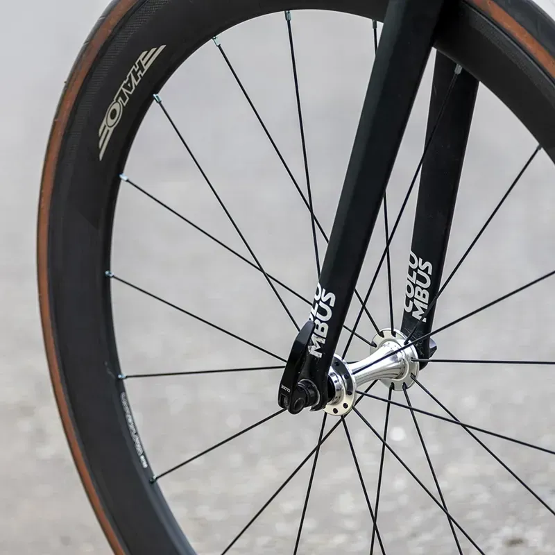 Halo Carbaura RC50 RS2 Supadrive 50mm Deep Carbon Rim Brake Wheelset in Silver-5