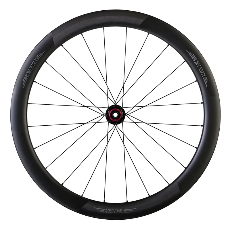 Halo Carbaura RCD 50mm Carbon Disc Wheelset in Black-1