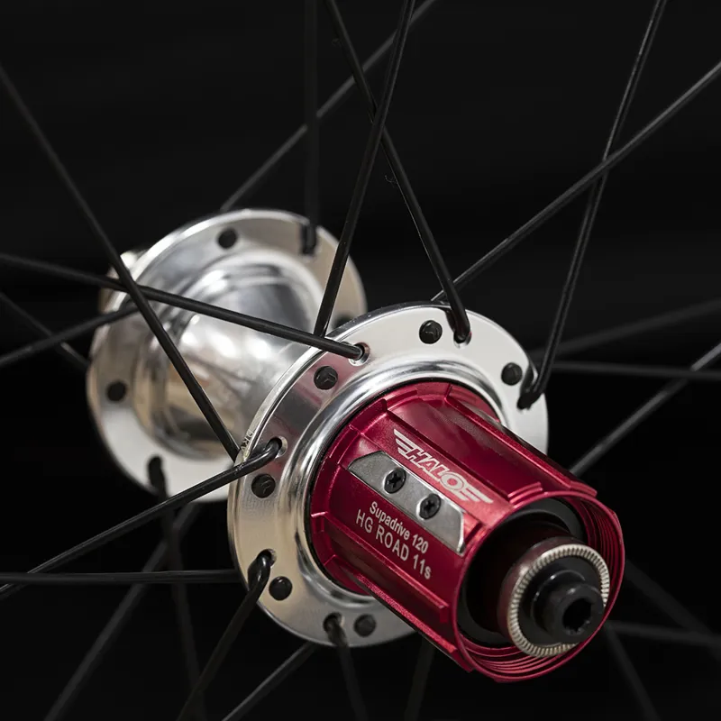 Halo Devaura RS2 700c Rear Wheel in Silver/Black-1