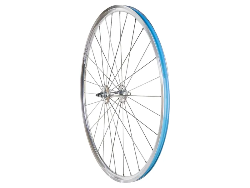 Halo Evaura Track 700c Rim Brake Fixed/Freewheel Rear Wheel in Silver