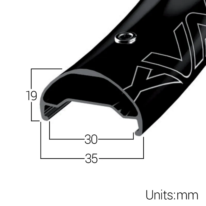 Halo Vapour 35 Stealth MT 29in 32H Boost Rear Wheel in Black-3