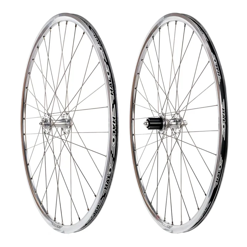 Halo Retro 700c Front Wheel in Silver-1