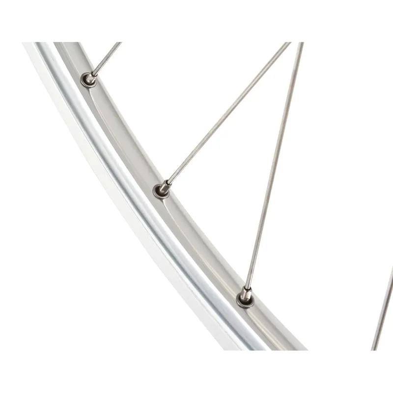 Halo Retro 700c Front Wheel in Silver-4