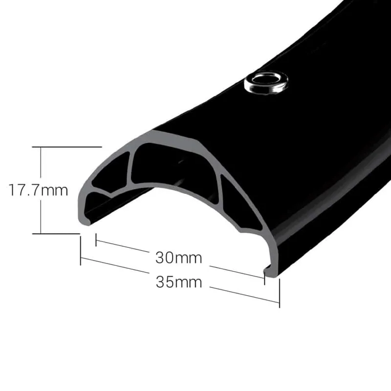 Halo Ridgeline 27.5in 32H Rim in Black-1