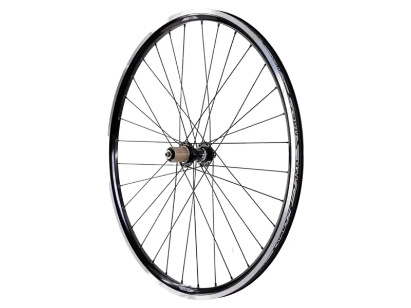 Halo White Line 700c Rear Wheel in Black