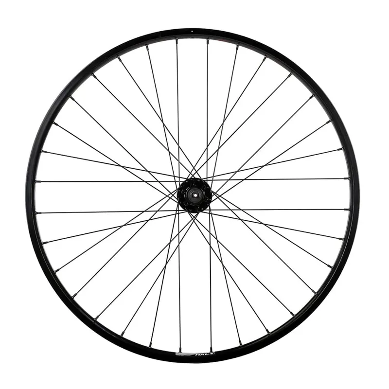 Halo White Line Urban 700c 32H Universal Brake Front Wheel in Black-1