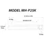 Halt MH-P25K Headset Bearing 52mm x 40mm x 6.5mm 36/45
