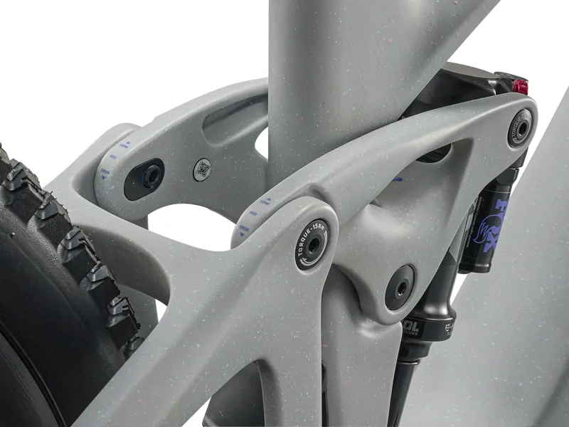 Giant Reign Advanced E+ 2 Electric Full Suspension Mountain Bike 2026 in Moon Dust-5