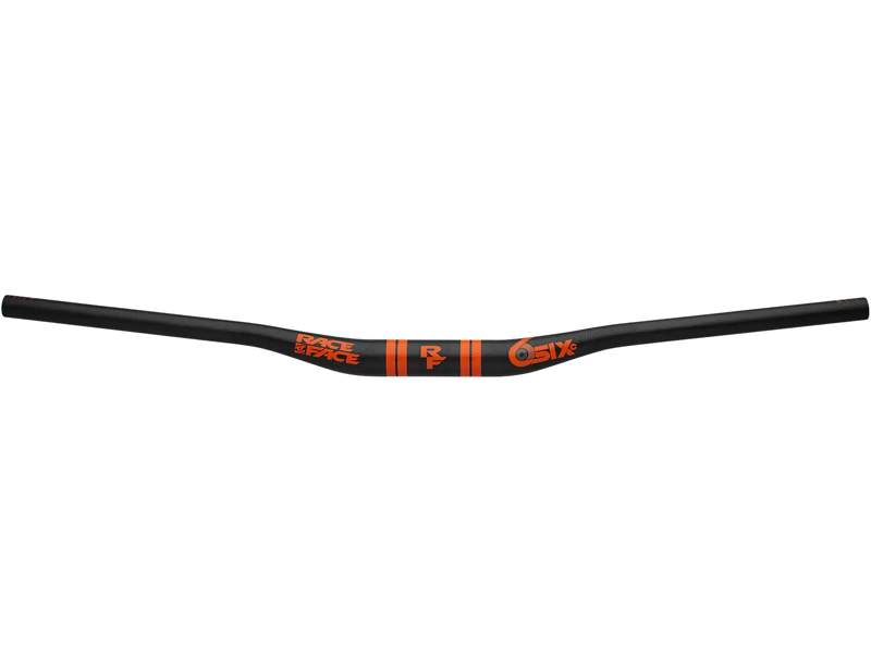 Balfes Bikes Race Face SIXC 20mm Rise Carbon Handlebar in Black/Orange | Free postage over £30, £10 off first order, price match & 0% finance.