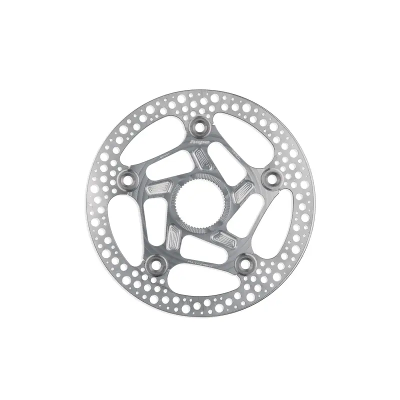 Balfes Bikes Hope RX Centre Lock Disc 140mm Rotor in Silver | Free postage over £30, £10 off first order, price match & 0% finance.