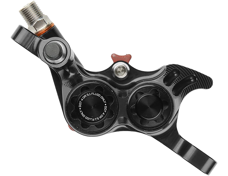 Hope RX4+ SL Post Mount DOT Brake Caliper in Black