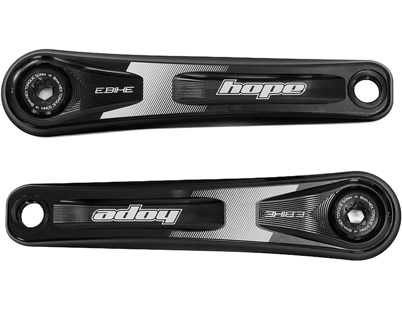 Hope E-Bike Crankset in Black-1