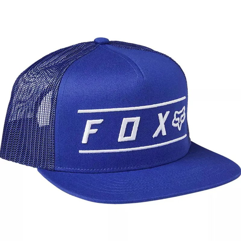 Fox Racing Clothing Pinnacle Mesh Snapback Hat in Blue