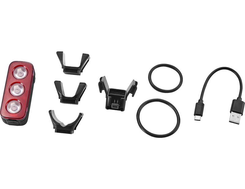 Giant Recon+ TL 300 Rear Light in Black-2