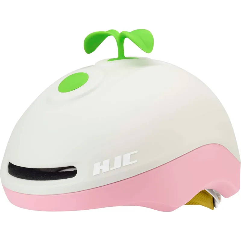 HJC Gleo Kid's Helmet in Grey/Pink