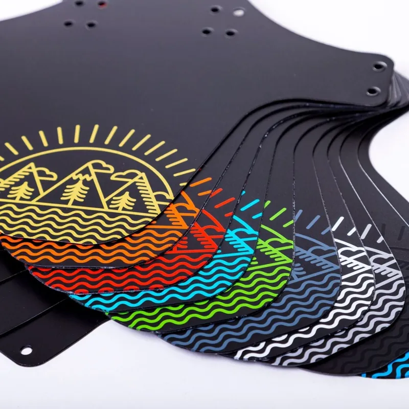 HKT 35Bikes Simple Life Front Mudguard in White-4