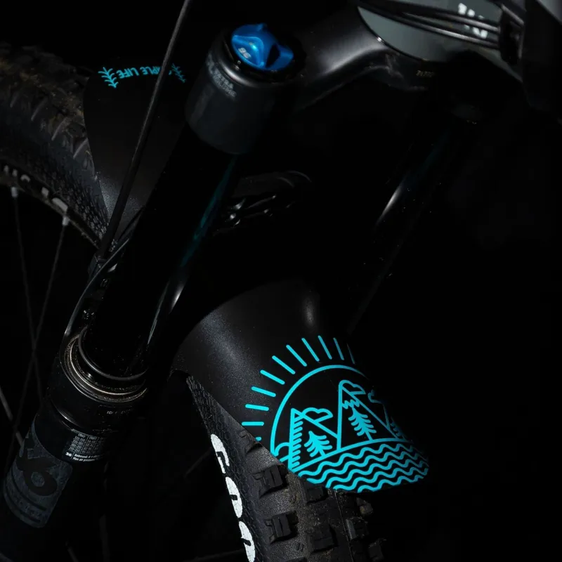 HKT 35Bikes Simple Life Front Mudguard XL in Blue-1