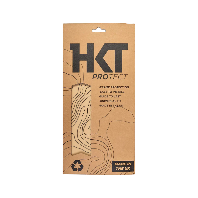 Balfes Bikes Hkt HKT The Full Monty Contour Lines Bike Frame and Fork Protection Kit in Matte White | Free postage over £30, £10 off first order, price match & 0% finance.