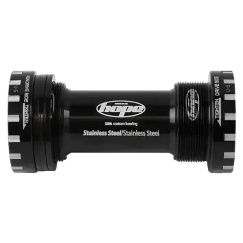 Balfes Bikes Hope Bottom Bracket Stainless 68/73mm in Black | Free postage over £30, £10 off first order, price match & 0% finance.
