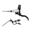 Hope Brake EVO GR4 - No Rotor - BRAIDED - Left Hand in Black/Silver