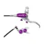 Hope Brake EVO GR4 - No Rotor - Right Hand in Silver/Purple