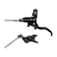 Hope Brake EVO TR4 - No Rotor -  BRAIDED - Right Hand in Black/Black