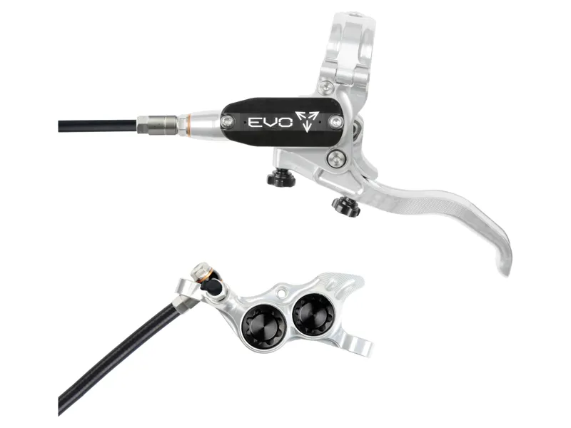 Hope Brake EVO TR4 - No Rotor - Left Hand in Silver/Black