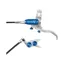 Hope Brake EVO TR4 - No Rotor - Left Hand in Silver/Blue
