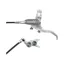 Hope Brake EVO TR4 - No Rotor - Left Hand in Silver/Smoke