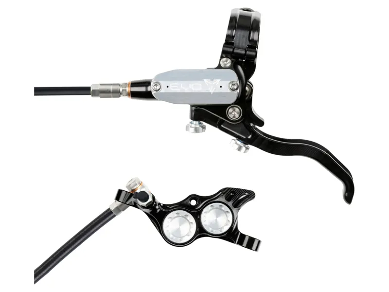 Hope Brake EVO TR4 - No Rotor - Right Hand in Black/Silver