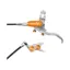 Hope Brake EVO TR4 - No Rotor - Right Hand in Silver/Orange