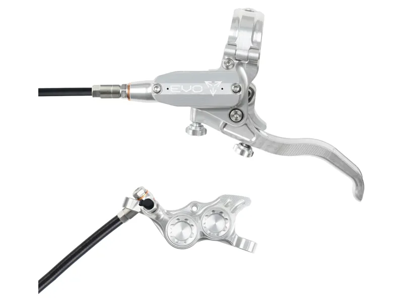 Hope Brake EVO TR4 - No Rotor - Right Hand in Silver/Silver