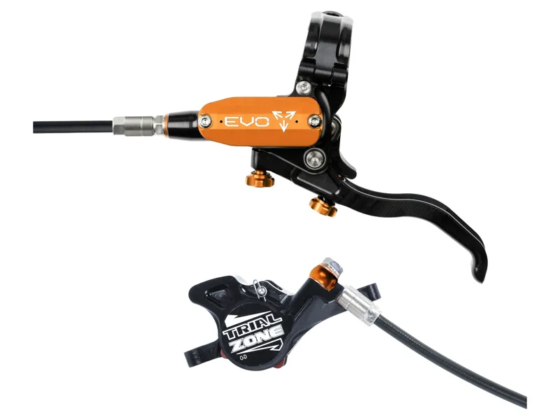 Hope Brake EVO Trial Zone No.9 - No Rotor - Left Hand in Orange