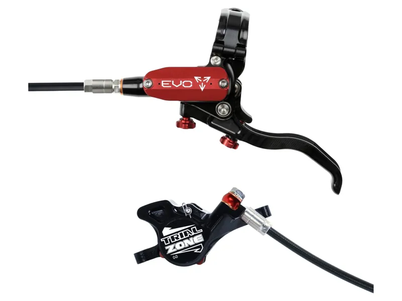 Hope Brake EVO Trial Zone No.9 - No Rotor - Right Hand in Red