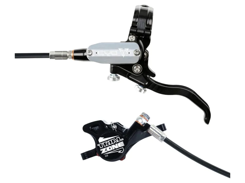 Hope Brake EVO Trial Zone No.9 - No Rotor - Right Hand in Silver