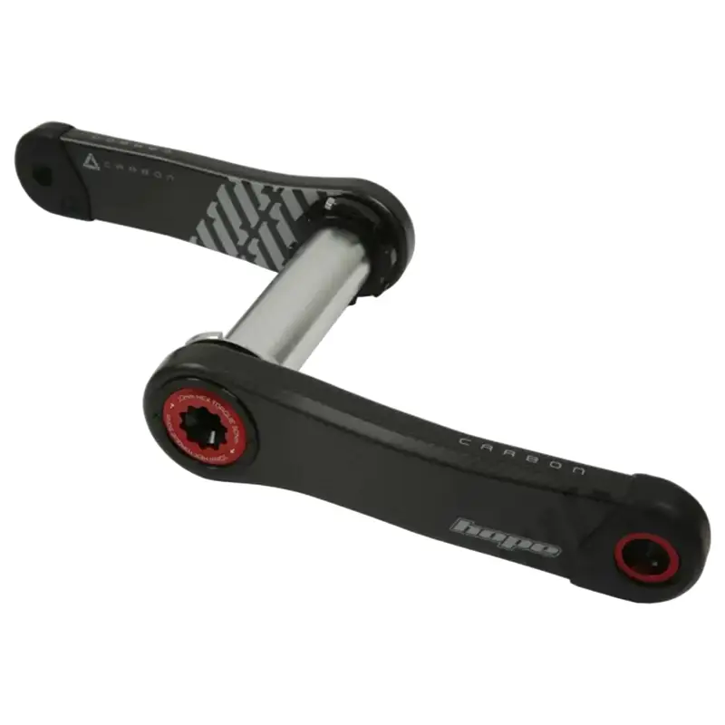 Balfes Bikes Hope Carbon 73mm Wide Crankset in Red | Free postage over £30, £10 off first order, price match & 0% finance.