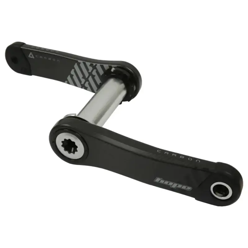 Balfes Bikes Hope Carbon 73mm Wide Crankset in Silver | Free postage over £30, £10 off first order, price match & 0% finance.