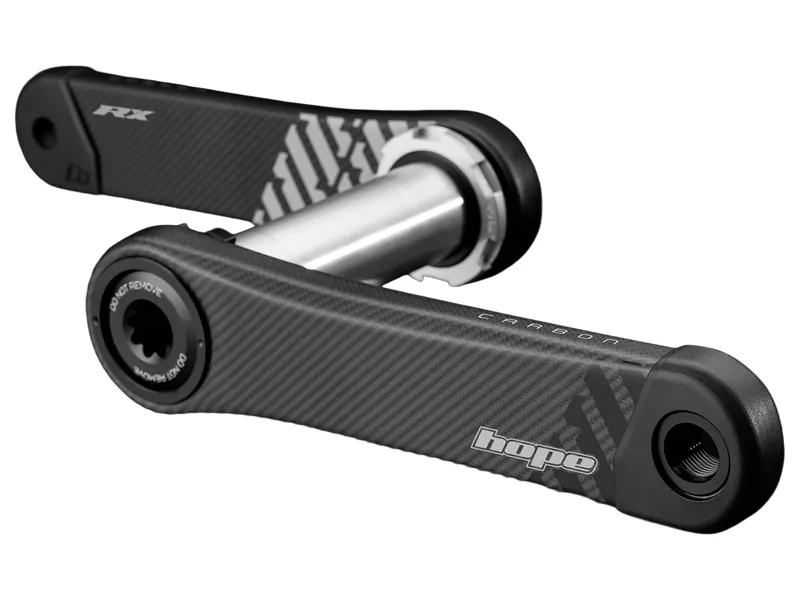 Hope Carbon RX Crankset in Black