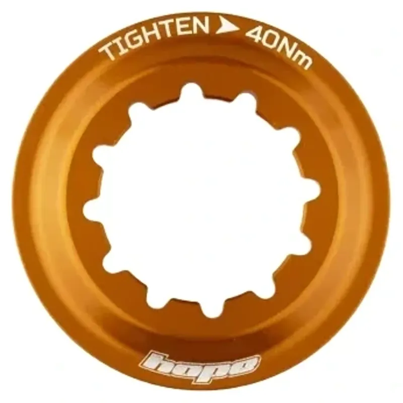 Balfes Bikes Hope Centre-Lock Lockring in Orange | Free postage over £30, £10 off first order, price match & 0% finance.