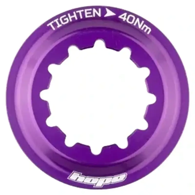 Balfes Bikes Hope Centre-Lock Lockring in Purple | Free postage over £30, £10 off first order, price match & 0% finance.